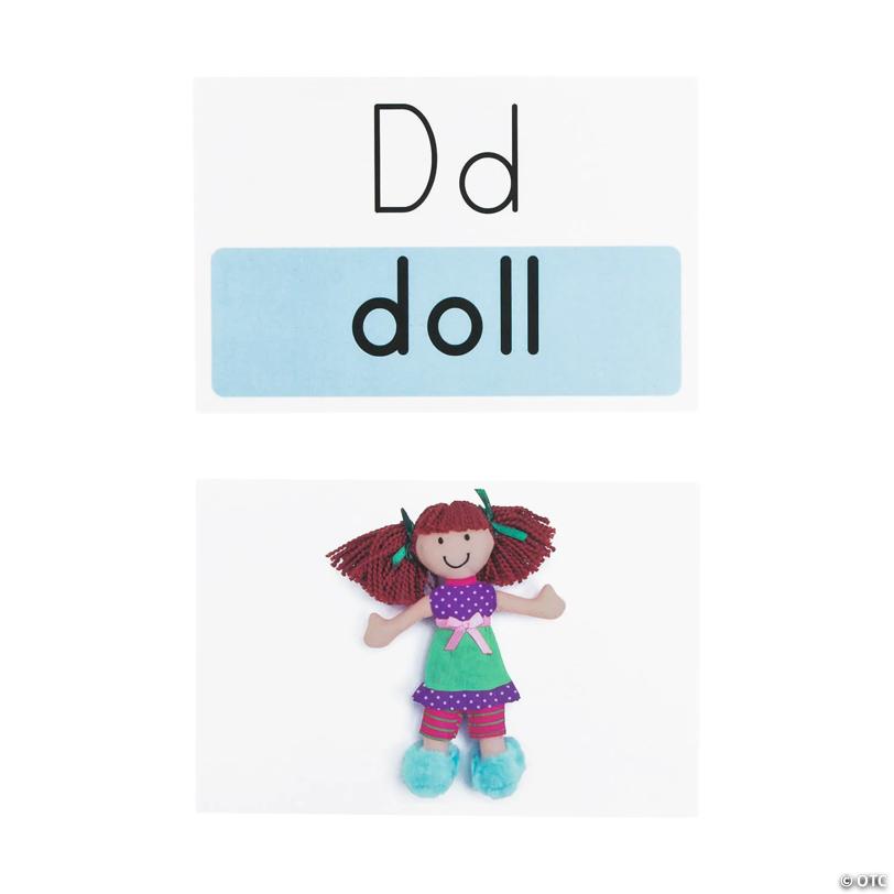 6" x 4" Alphabet Sounds Cardstock Pocket Chart Card Set – 312 Pc.