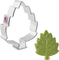Ann Clark Fall Birch Leaf Cookie Cutter, 4"