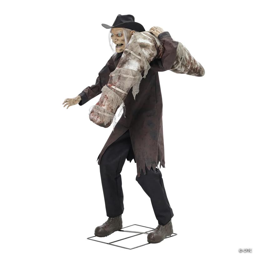 72" Grave Robber Animated Halloween Prop - image 2