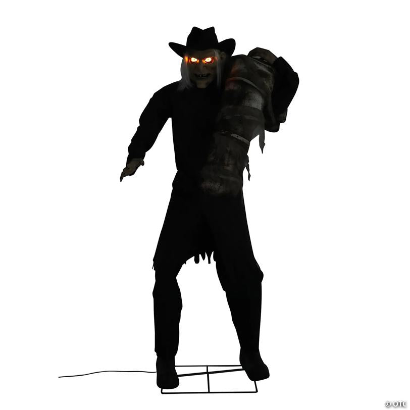 72" Grave Robber Animated Halloween Prop - image 7
