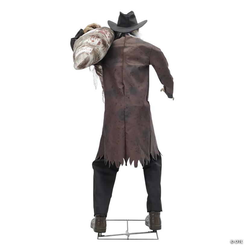 72" Grave Robber Animated Halloween Prop - image 3