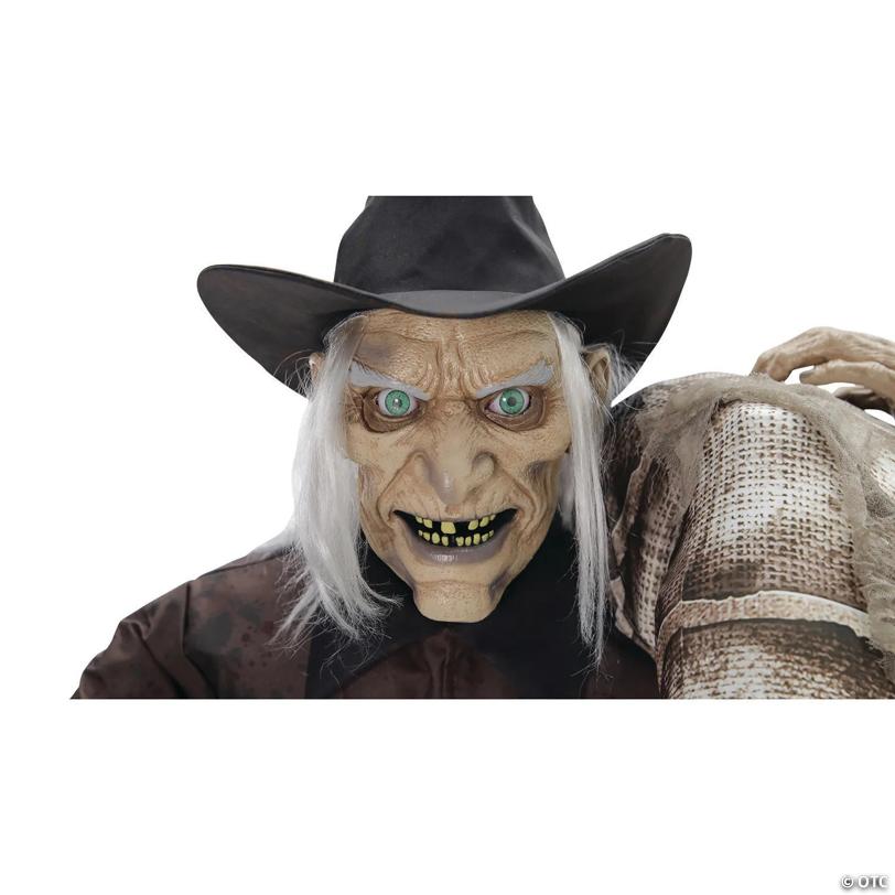 72" Grave Robber Animated Halloween Prop - image 4