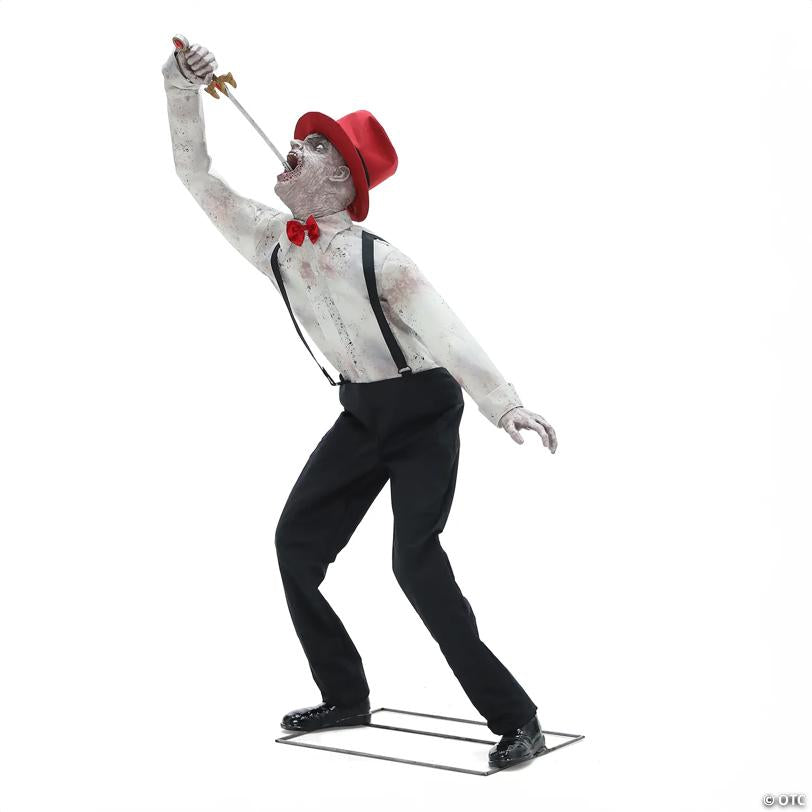 72" Sword Swallower Animated Halloween Prop - image 2