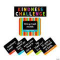7 1/4" - 13" Mini Kindness Challenge Cardstock Classroom Bulletin Board Set - 42 Pc.