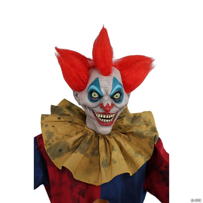 7 Ft. 3" Animated The Axe-Wielding Clown Halloween Decoration - image 5