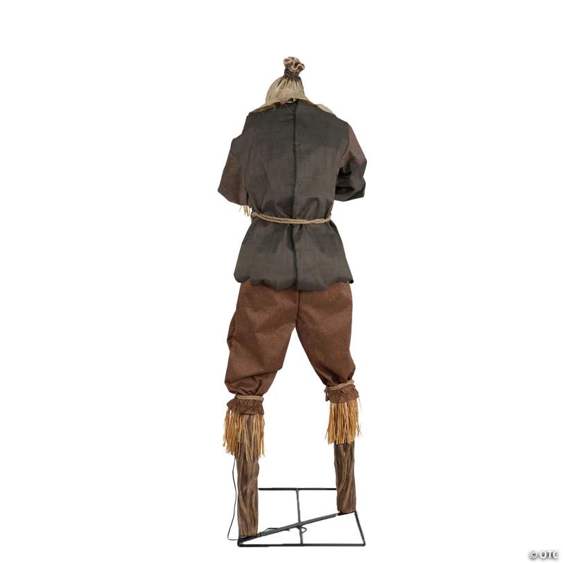 7 Ft. Animated Light-Up Grim Stalker Scarecrow Halloween Decoration - image 5
