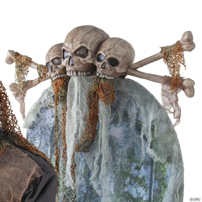 7 Ft. Animated Light-Up Soul Collector Halloween Decoration - image 6
