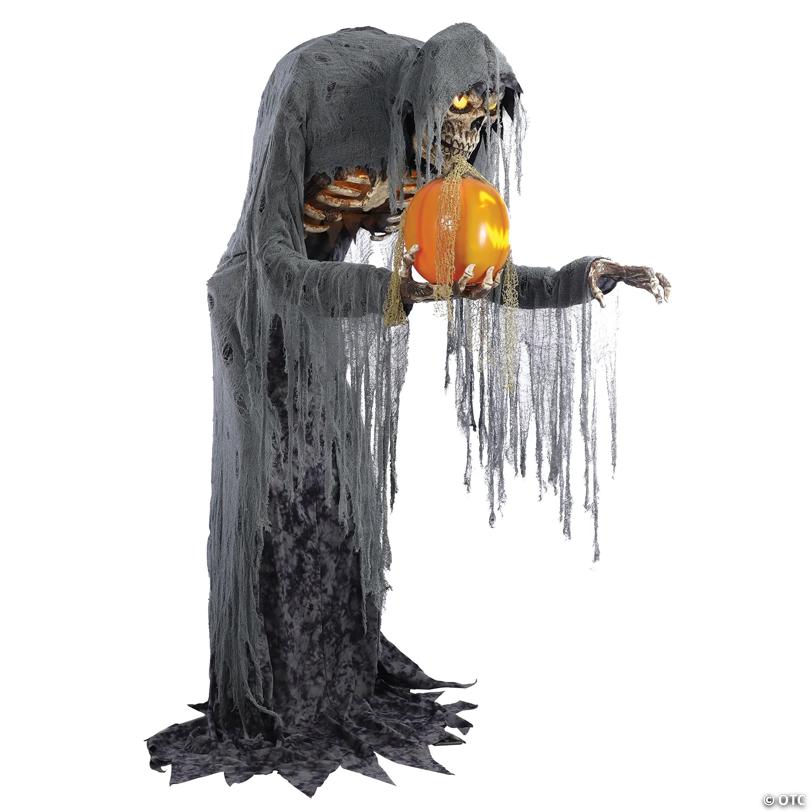 7 Ft. Jack Stalker Animated Halloween Prop Outdoor Decoration - image 4