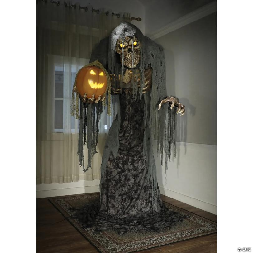 7 Ft. Jack Stalker Animated Halloween Prop Outdoor Decoration - image 5