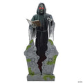 7 Ft. Soul Stealer Black & Grey Animated Prop Halloween Decoration