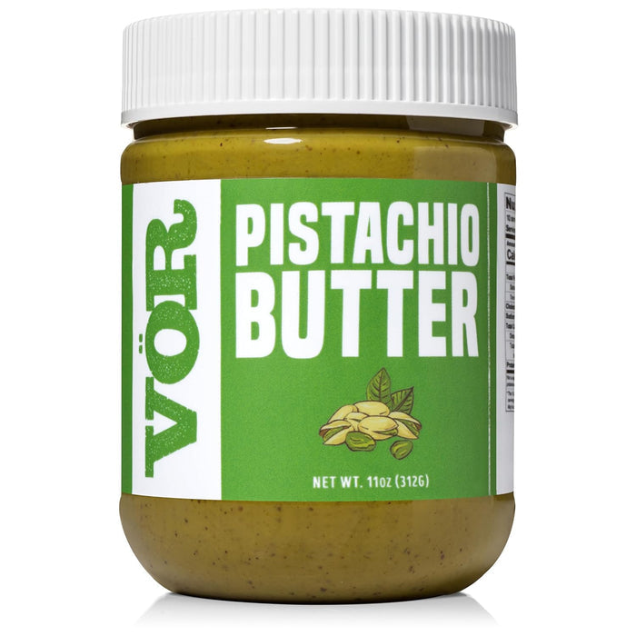 VÃ¶r All Natural Pistachio Butter Spread (11oz) | Rich & Nutty Pistachio Butter for Knafeh Dubai Chocolate Bars