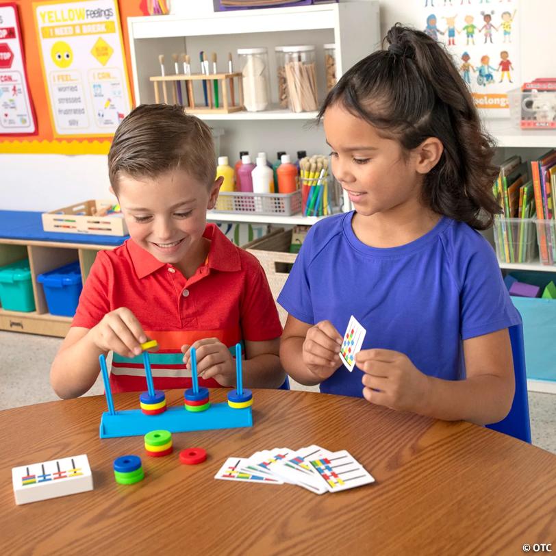 8" STEM Floating & Stacking Magnets Set with Flash Cards - 70 Pc.