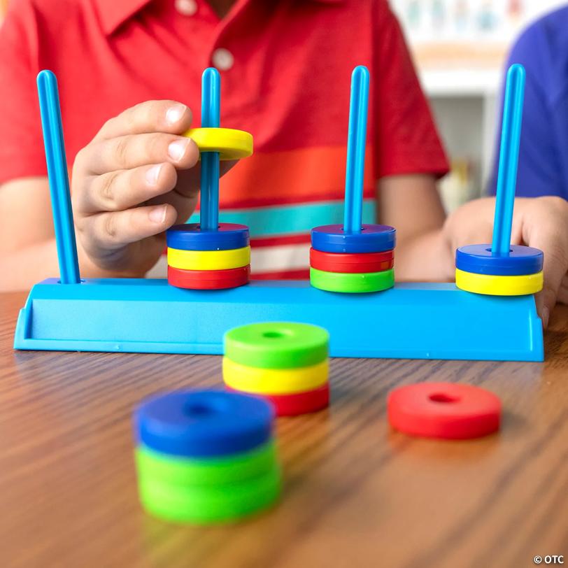 8" STEM Floating & Stacking Magnets Set with Flash Cards - 70 Pc.