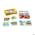 8" x 4" Cause & Effect Cardboard Self-Checking Puzzles - Set of 25