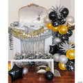 Ready to Hang Metallic Tinsel Fringe Garland 9 Ft.