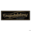 90" x 29" Congratulations Custom Banner - Large