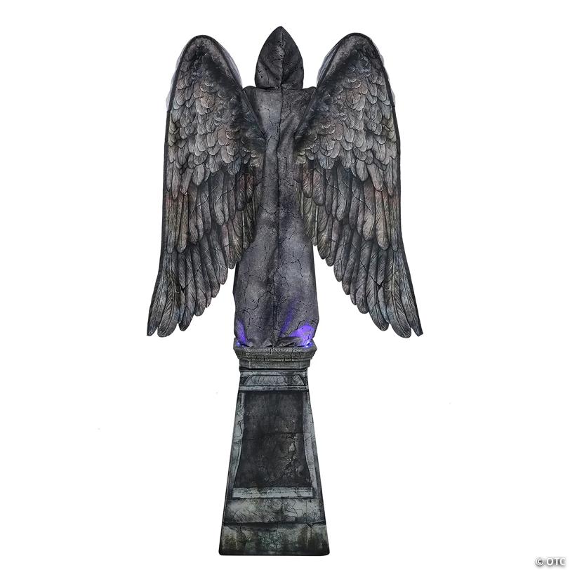 96" Animated Cemetery Angel Halloween Decoration - image 5