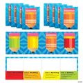 9 1/2" x 12" Bulk 48 Pc. Writing Process Laminated Cardstock Pocket Folders
