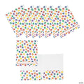 9 3/4" x 12" Bulk 48 Pc. Paw Print Patterned Cardstock Pocket Folders