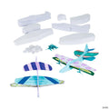 9" x 9" DIY STEAM Design Your Own Plane & Glider Kit - 10 Pc.