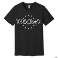 Adults We The People Black T-Shirt