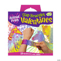 Animal Print Slap Bracelets Set of 28 Valentines