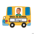 Back-to-School Bus Picture Frame Magnet Craft Kit - Makes 12