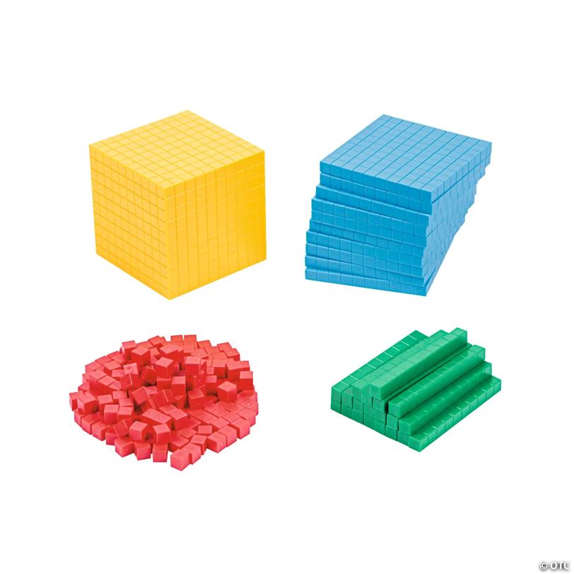 Base Ten Blocks Set - 231 Pc.
