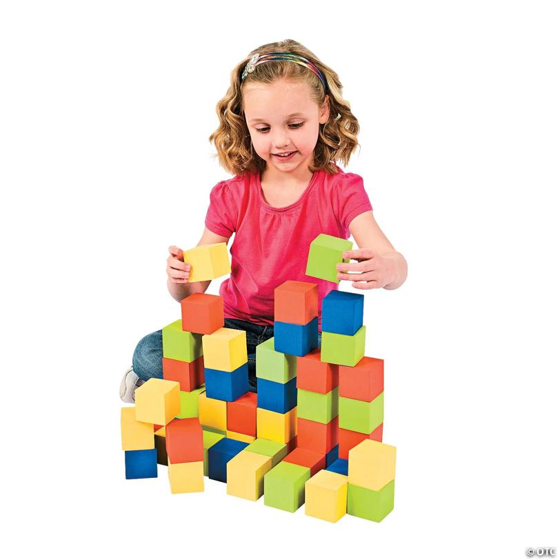 Bright Blocks Building Blocks Set - 48 Pc.