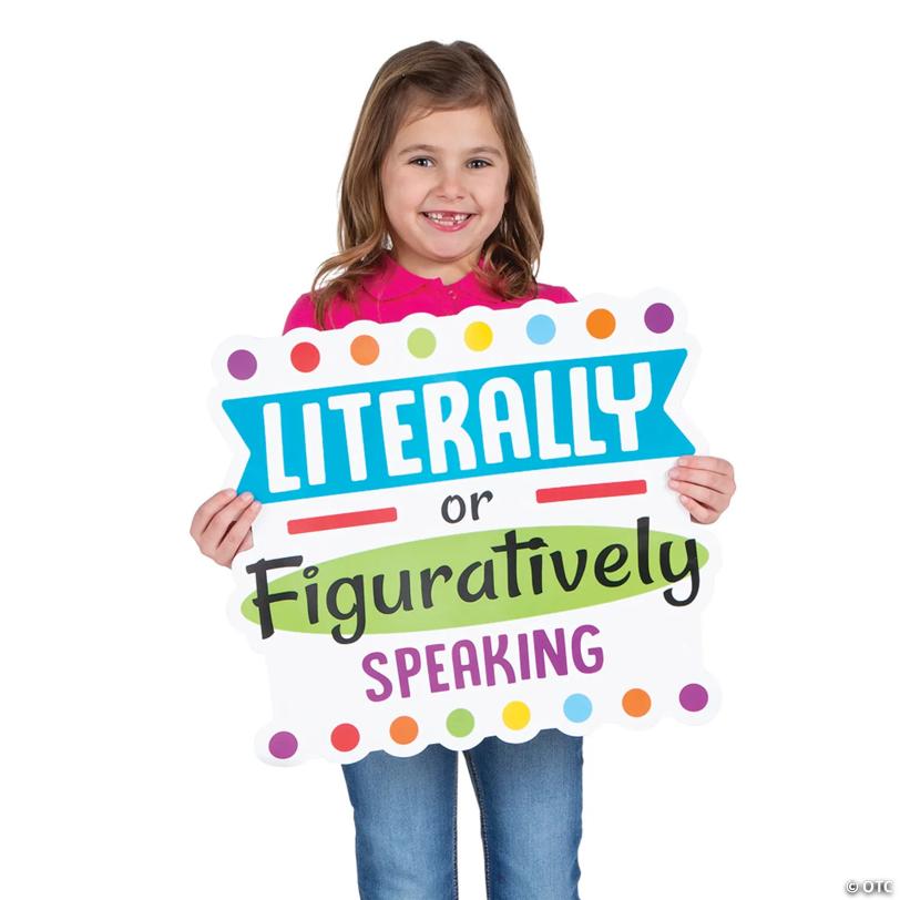 Build-a-Bulletin-Board Literal vs. Figurative Lesson