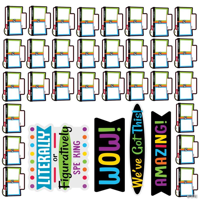 Build-a-Bulletin-Board Literal vs. Figurative Lesson