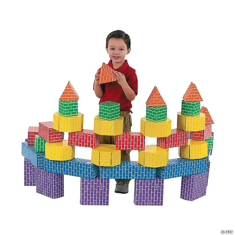Building Bricks Blocks Set - 42 Pc.