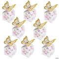 Bulk 48 Pc. Butterfly Floral Favor Boxes | Elite Festo