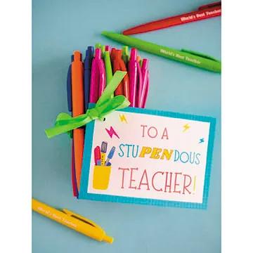 Bulk 48 Pc. Personalized Solid Color Plastic Retractable Pen Assortment