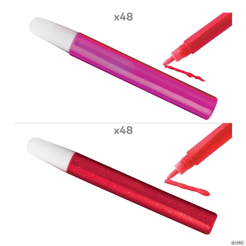 Bulk 72 Pc. Marvelous Suncatcher Plastic Paint Pen Kit