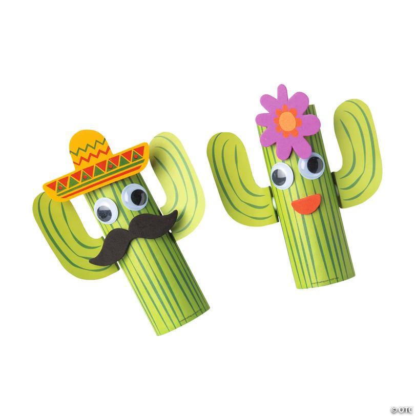 Cactus Craft Roll Craft Kit - Makes 12