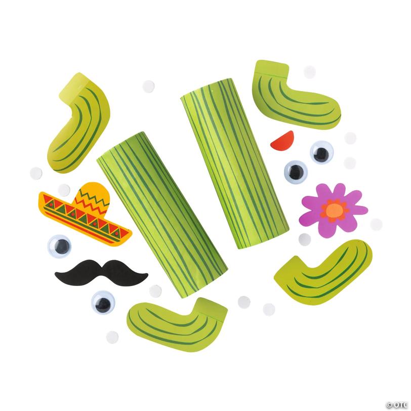 Cactus Craft Roll Craft Kit - Makes 12