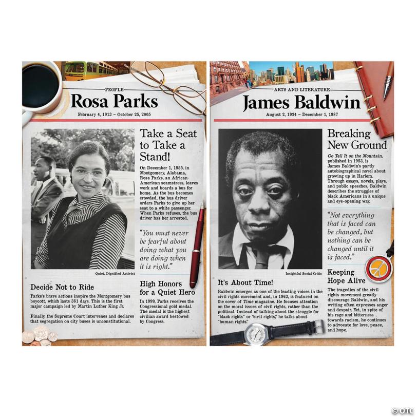 Civil Rights Pioneers Bulletin Board Set