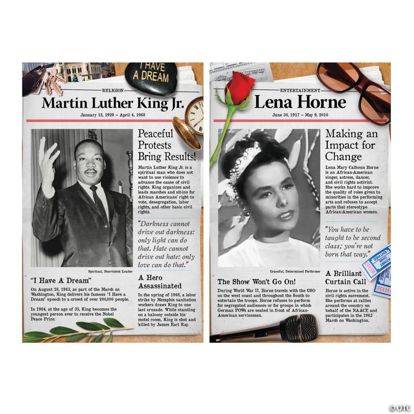 Civil Rights Pioneers Bulletin Board Set