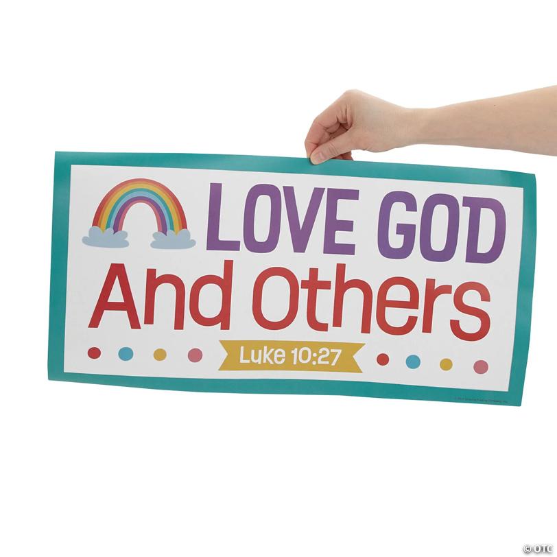 Colorful Bible Classroom Rules Poster Set - 6 Pc.