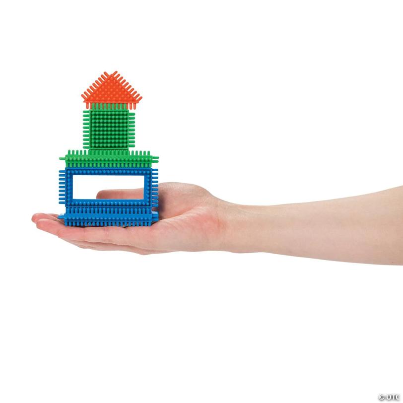 Colorful Easy Stick Building Blocks Set - 100 Pc.