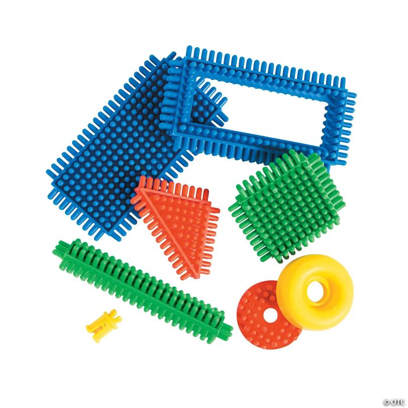 Colorful Easy Stick Building Blocks Set - 100 Pc.