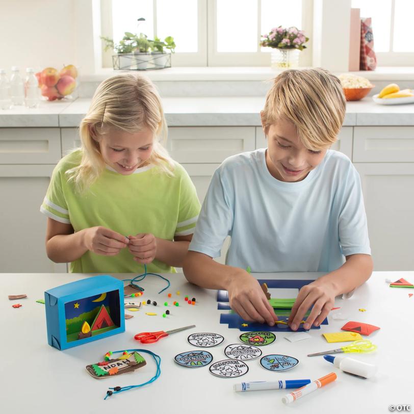 Cool Camp Craft Kit Assortment - Makes 36