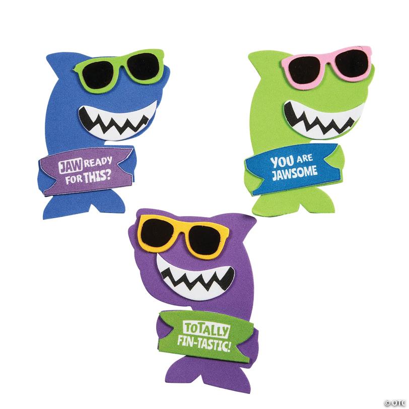 Cool Shark Magnet Craft Kit - Makes 12