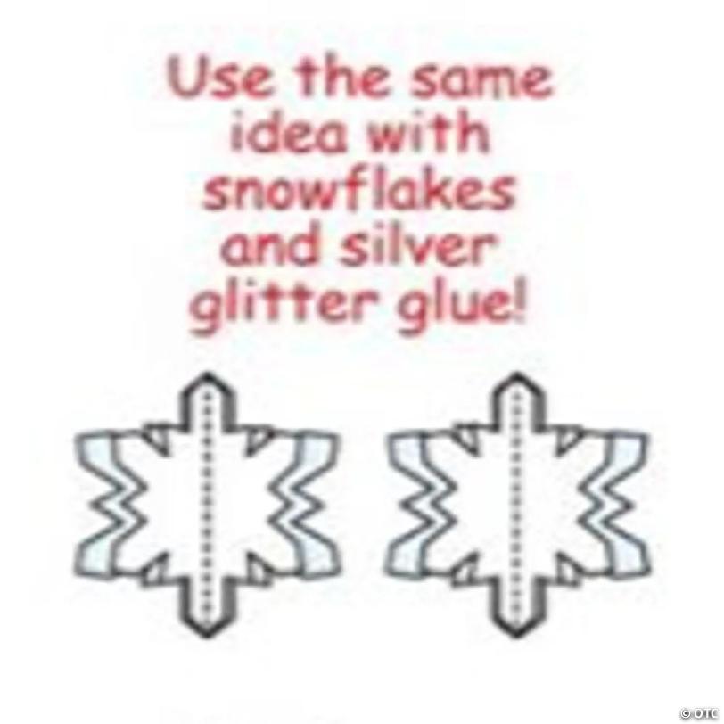 Creative Shapes Etc. - Small Single Color Creative Foam Craft Cut-outs - Snowflake