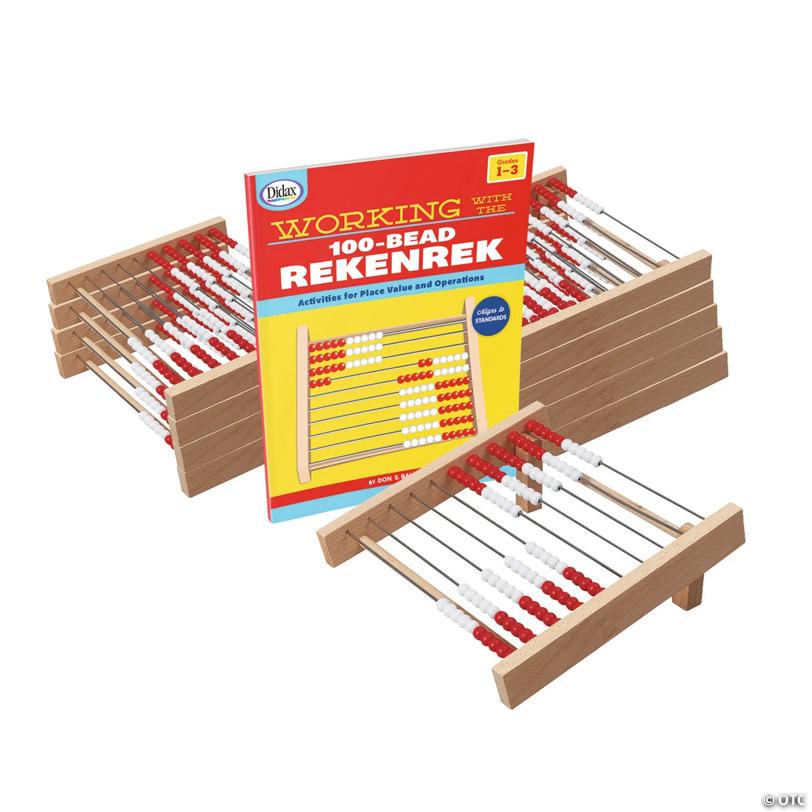 Didax 100-Bead Rekenrek Group Set