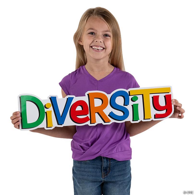 Diversity in Common Multicultural Cardstock Bulletin Board Set - 23 Pc.