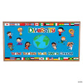 Diversity in Common Multicultural Cardstock Bulletin Board Set - 23 Pc.