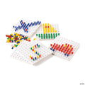 Edx Education Pegs and Peg Board Set, 5 Boards, 1000 Pegs