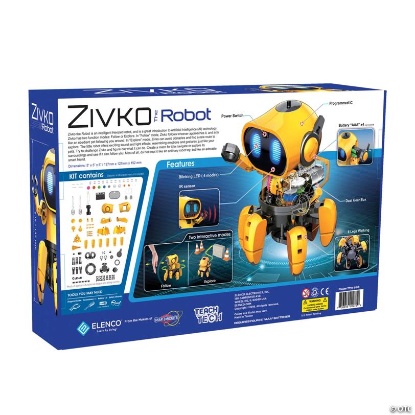 Elenco Teach Tech™ Zivko the Robot Kit